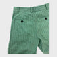 Branded Apple Pie Green Pinstripe Trousers - Size 8