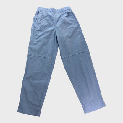 Branded Blue Linen Trousers - Size 8