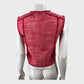 Branded Red Zipper Top - Size 8
