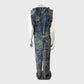 Branded Petite Navy Ruffle Jumpsuit - Size 16