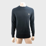 Lyle & Scott Black Jumper - Size Medium