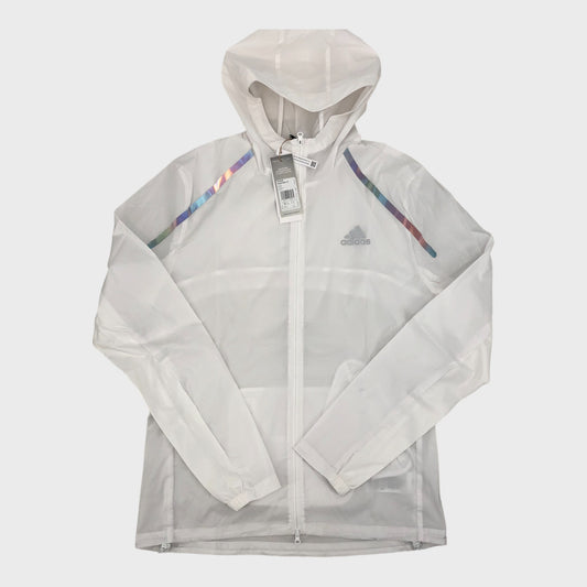 Adidas White Marathon Jacket