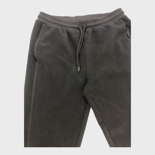 Lyle & Scott Black Fleece Joggers - Size Medium