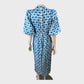 Kitri Blue Picnic Check Dress - Size 12