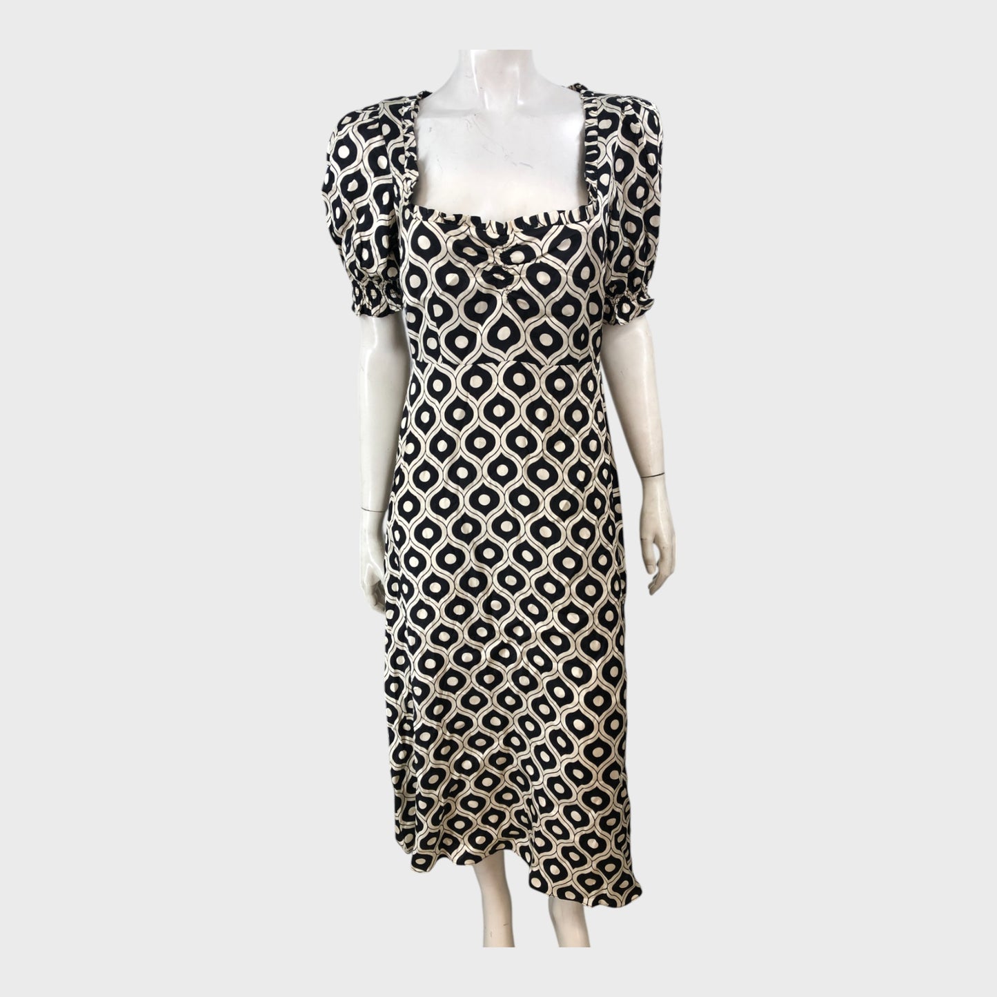 Kitri Monochrome printed Dress - Size 10