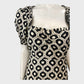 Kitri Monochrome printed Dress - Size 10