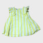 Yellow Striped Summer Dress