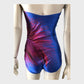 Seaspray Blue Palm Bandeau Swimsuit - Size 14