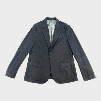 All Saints Dark Charcoal Blazer - Size Medium