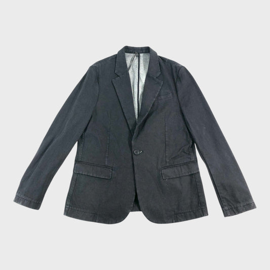 All Saints Dark Charcoal Blazer - Size Medium