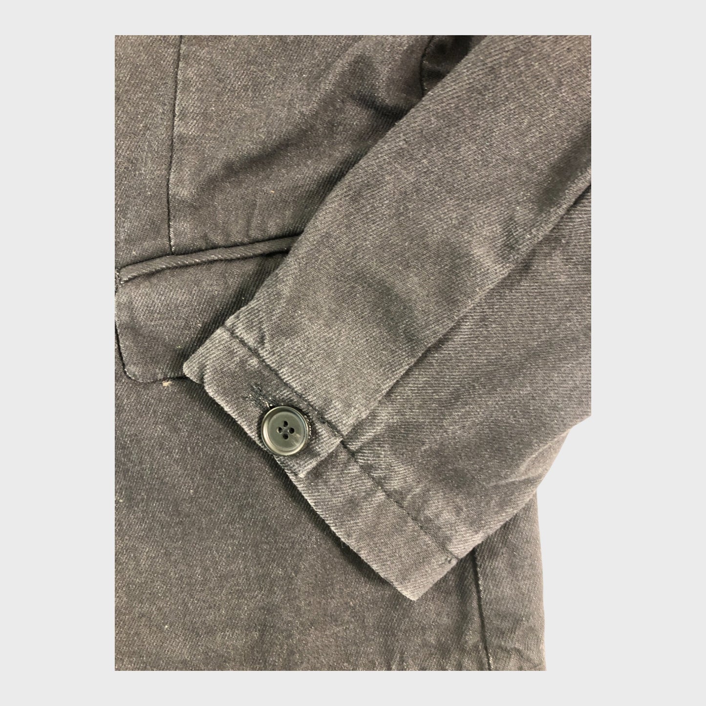 All Saints Dark Charcoal Blazer - Size Medium