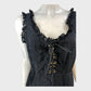 Kitri Black Corset Mini Dress - Size 10