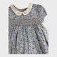 JoJo Maman Bebe Orange & Lemon Ditsy Floral Dress - 2-3 Years