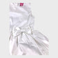 River Island White Party Dress Open Back With Buttons