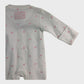 JoJo Maman Bebe Pink Heart Sleepsuit - 0-3 Months