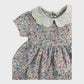 JoJo Maman Bebe Pink Cherry Ditsy Floral Dress - 2-3 Years