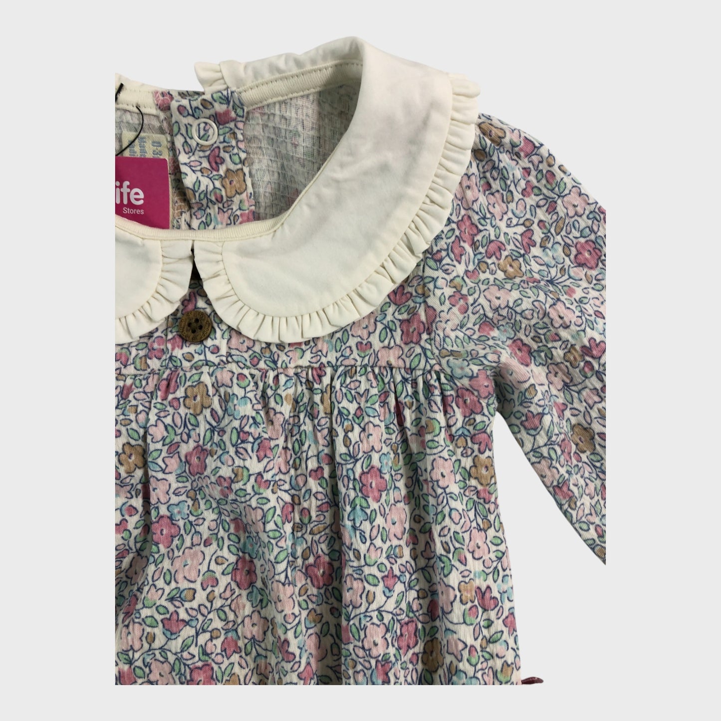 JoJo Maman Bebe Ditsy Floral Romper - 0-3 Months