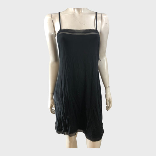 Calvin Klein Black Nightdress - Medium