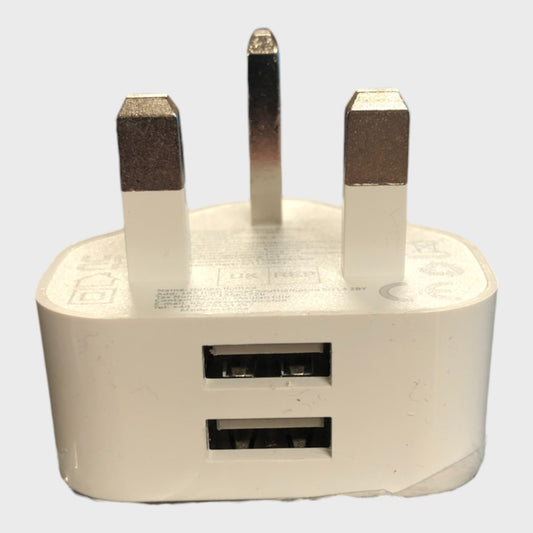 3 Pack White USB Plug