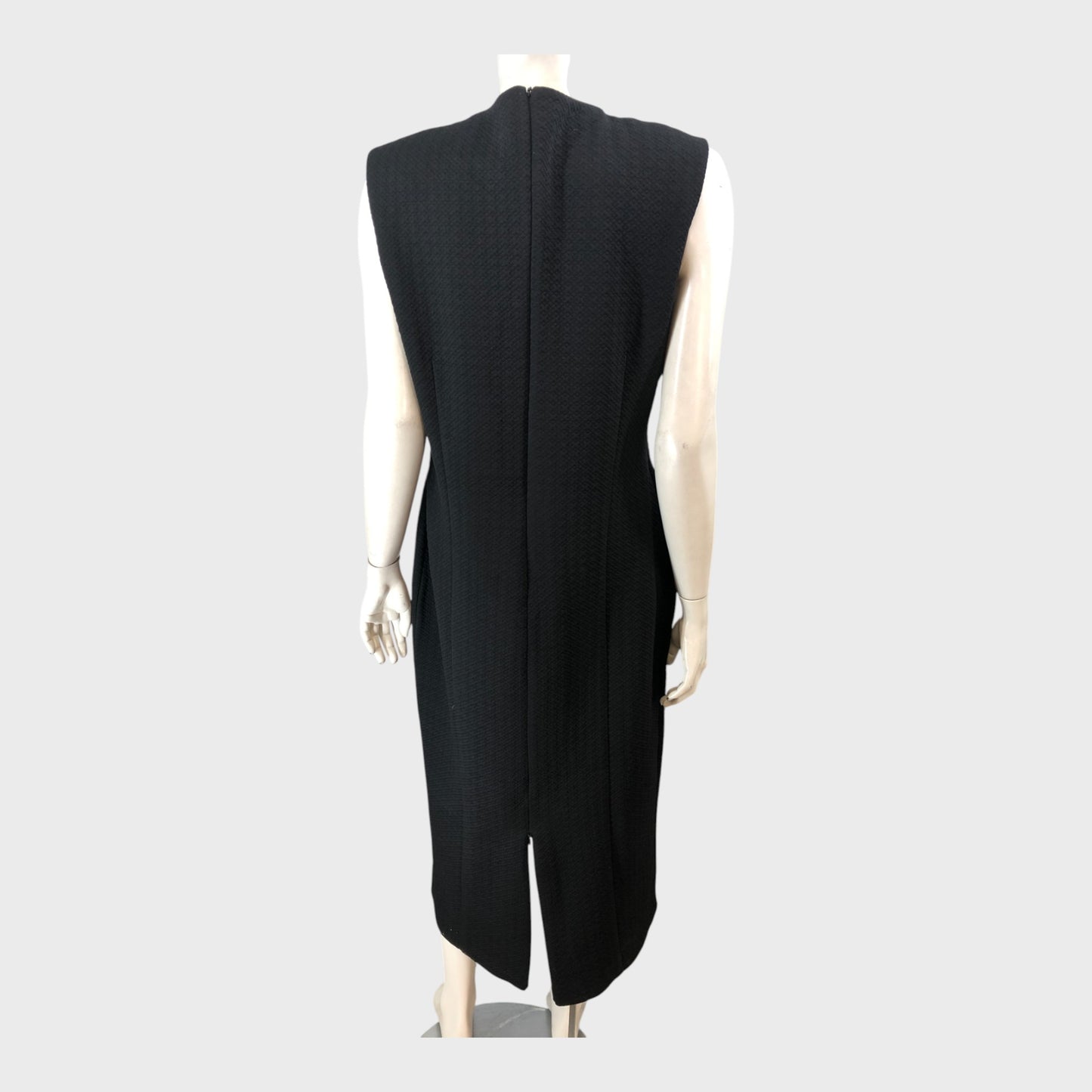 Branded Black Pencil Dress - Size 16