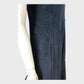 Branded Navy Towelling Midi Dress - Size 8