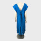 Branded Blue Tailored Midi Dress - Size 16