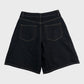 Branded Denim Bermuda Shorts - Size 10