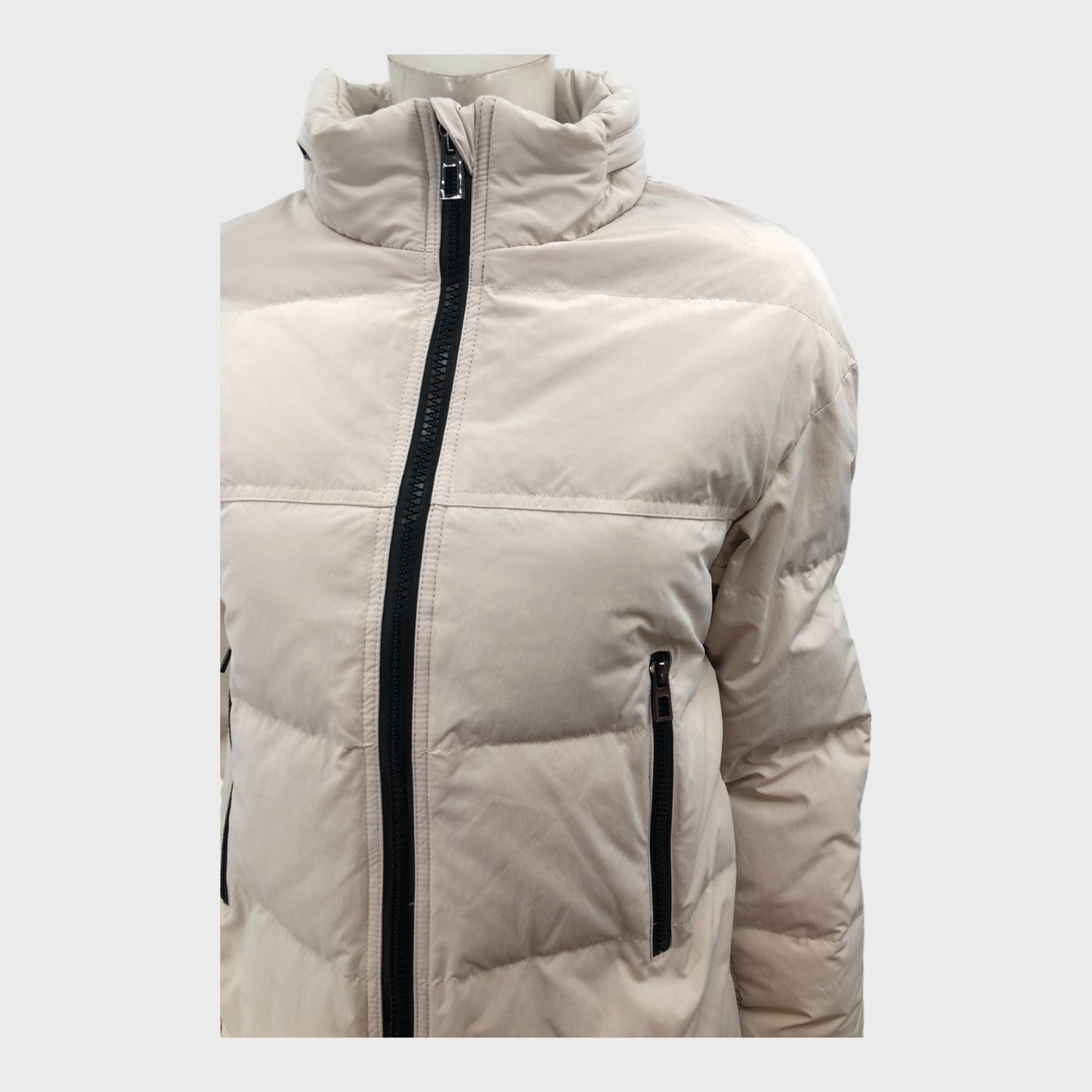 Bimba Y Lola Cream Padded Coat