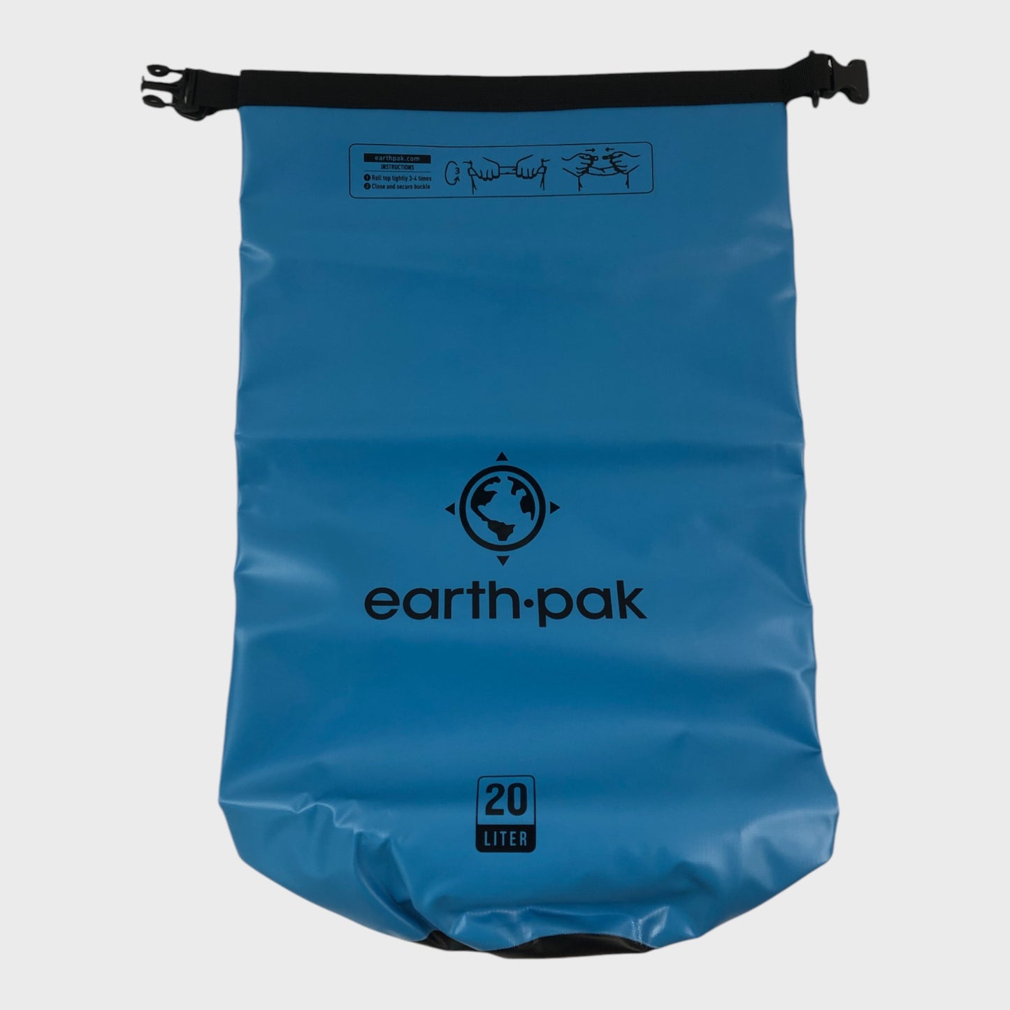 Earth Pak Original Dry Bag 20L - Light Blue