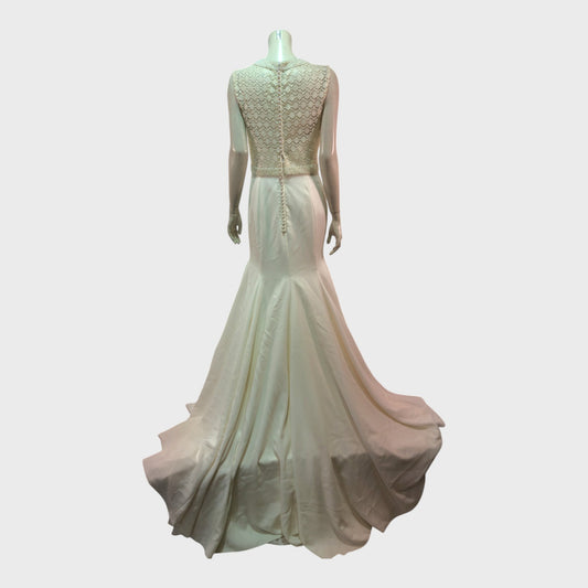 Louise Bentley Ivory Mermaid Wedding Dress