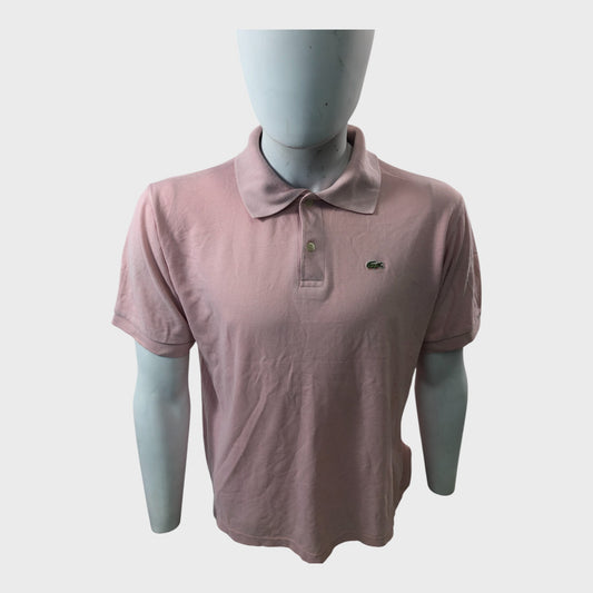 Pink Lacoste Polo