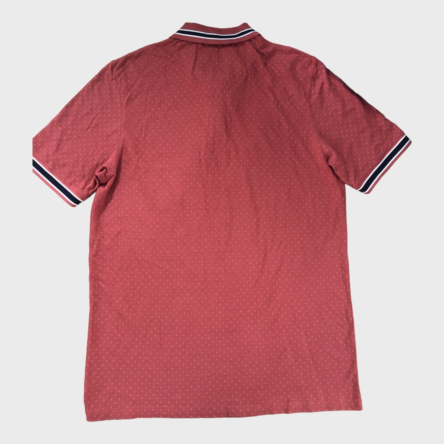 Designer Salmon Polo Shirt