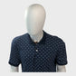 Dark Blue Print Tommy Hilfiger Polo Shirt