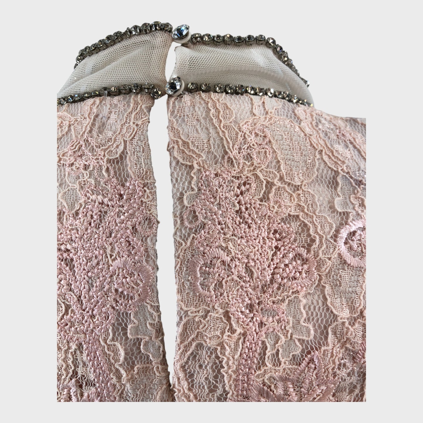 Ted Baker Pink Pleated Embellished Tulle Dress