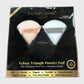 IMPRESSIONZ Velour Triangle Powder Puff Set 3 Colours Latex-Free New