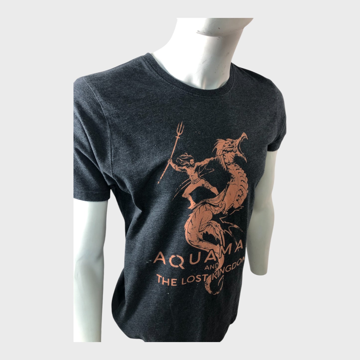 Charcoal Aqua Man T-Shirt