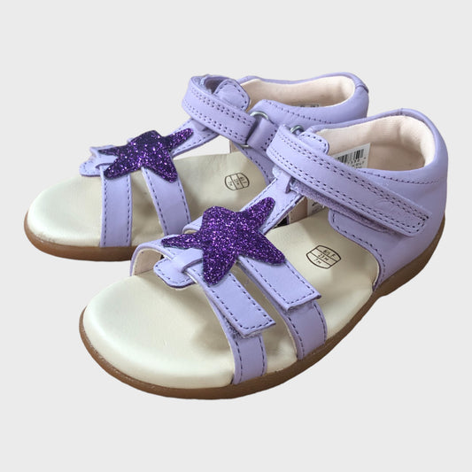 Clarks Zora Purple Star Sandals