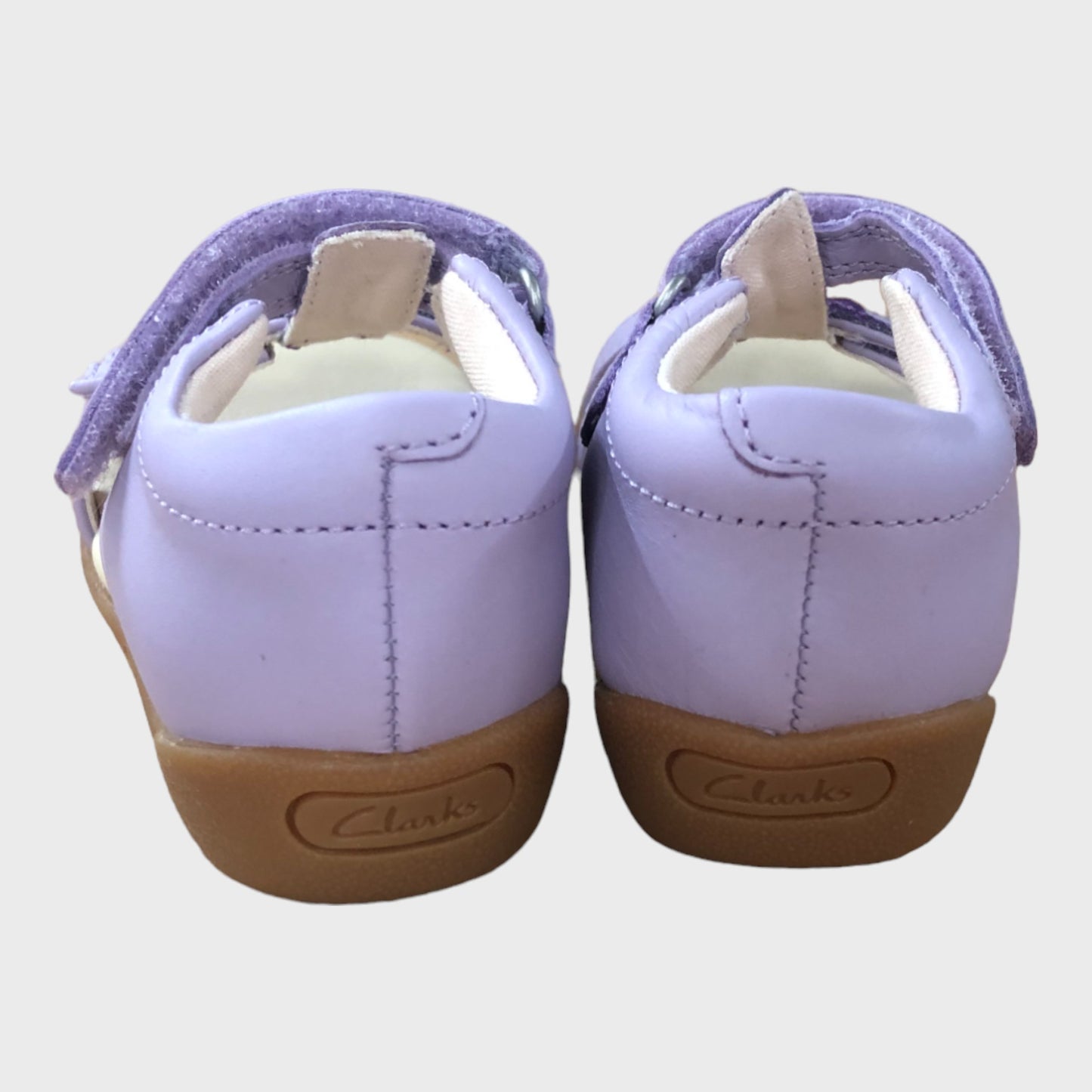 Clarks Zora Purple Star Sandals