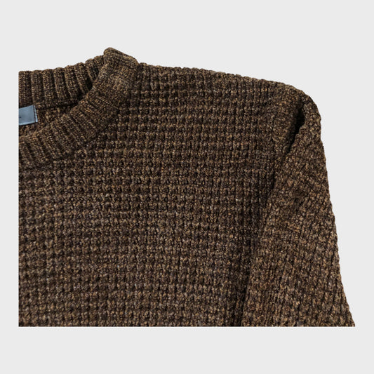 Chestnut Waffle Knit Jumper