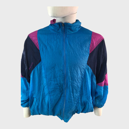 Pink and Blue Wind Breaker Jacket