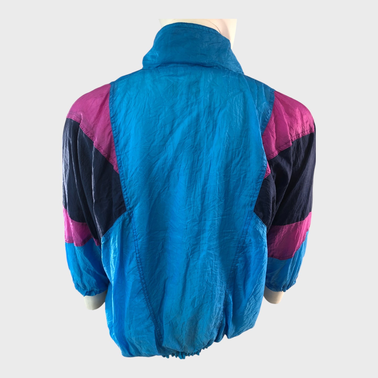 Pink and Blue Wind Breaker Jacket