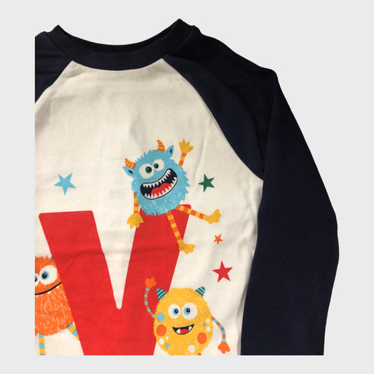 Monster Party Pyjamas - 4-5 Years