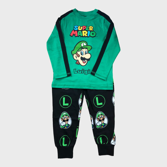 Super Mario Luigi Pyjamas - 3-4 Years