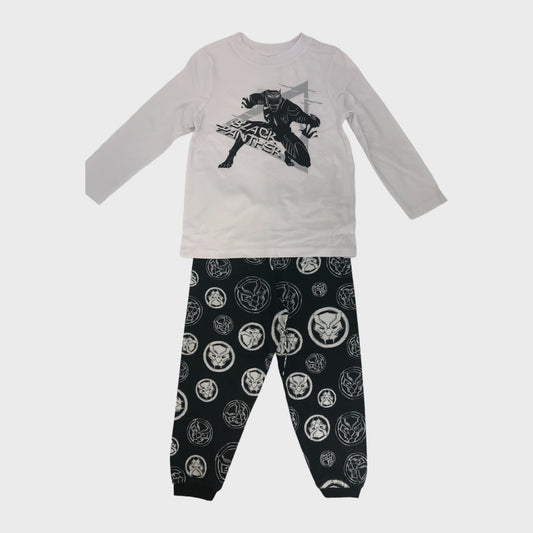 White Marvel Black Panther Pyjamas