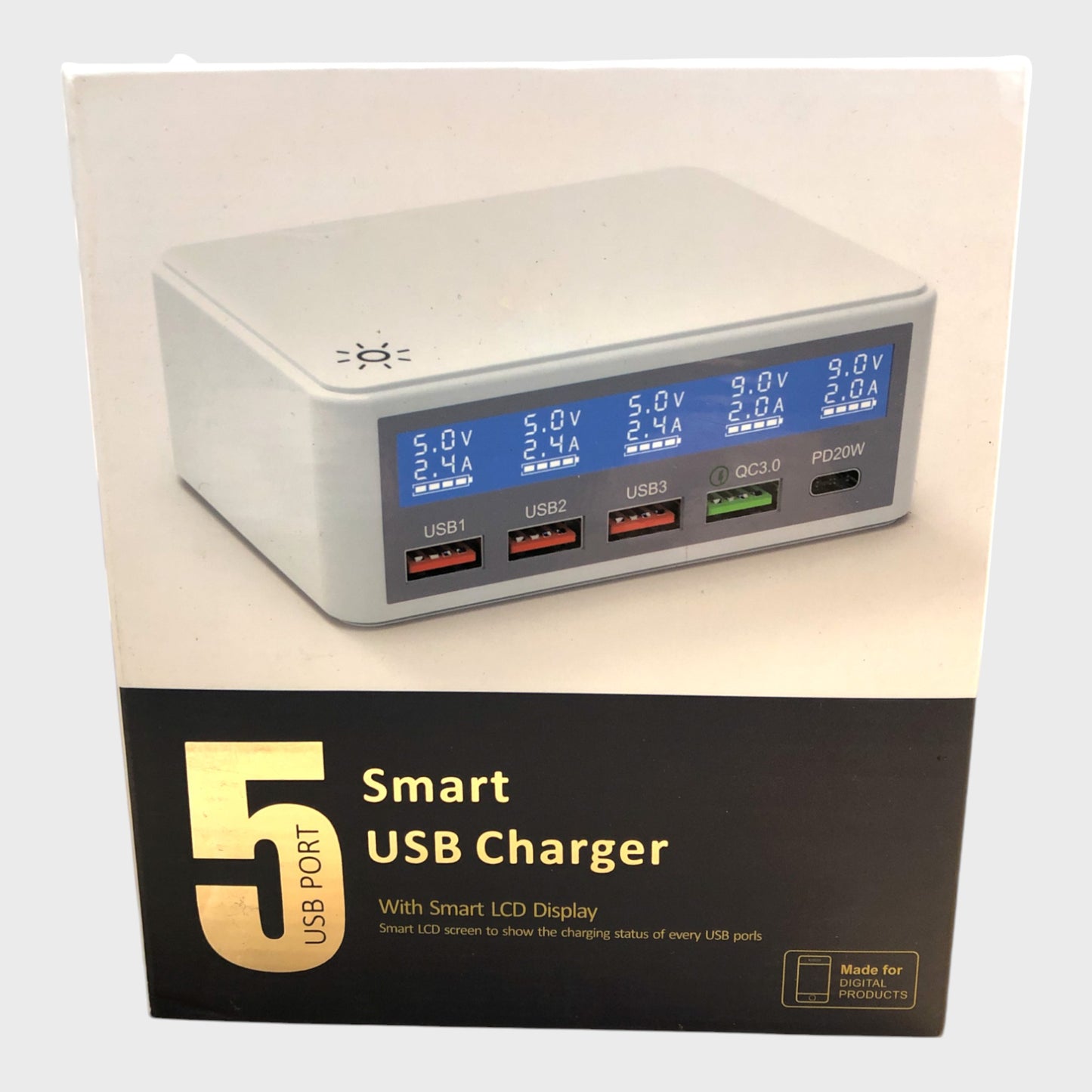 5 Port USB Smart Charger