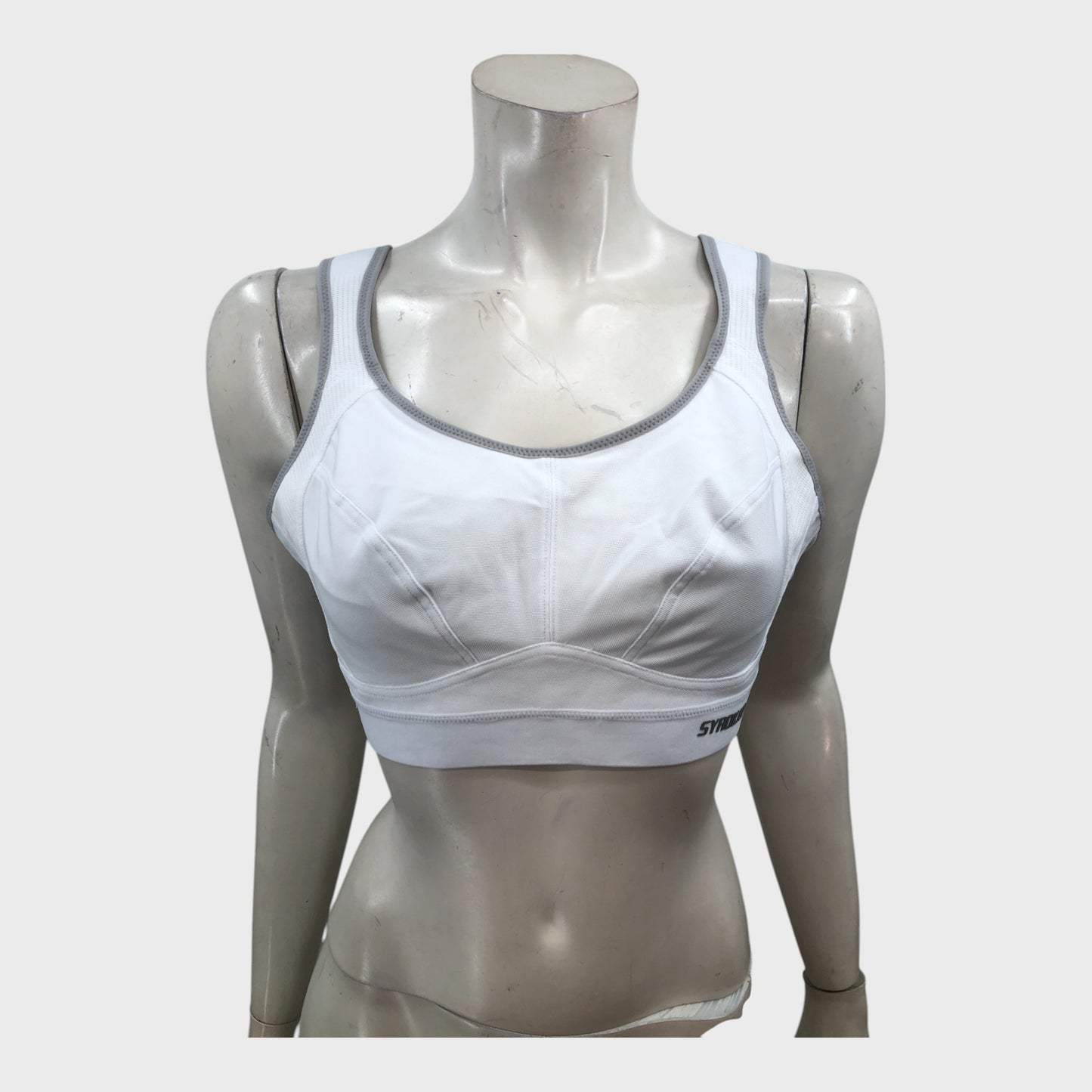 White Syrokan Sports Bra