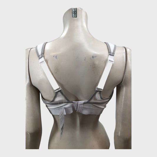 White Syrokan Sports Bra