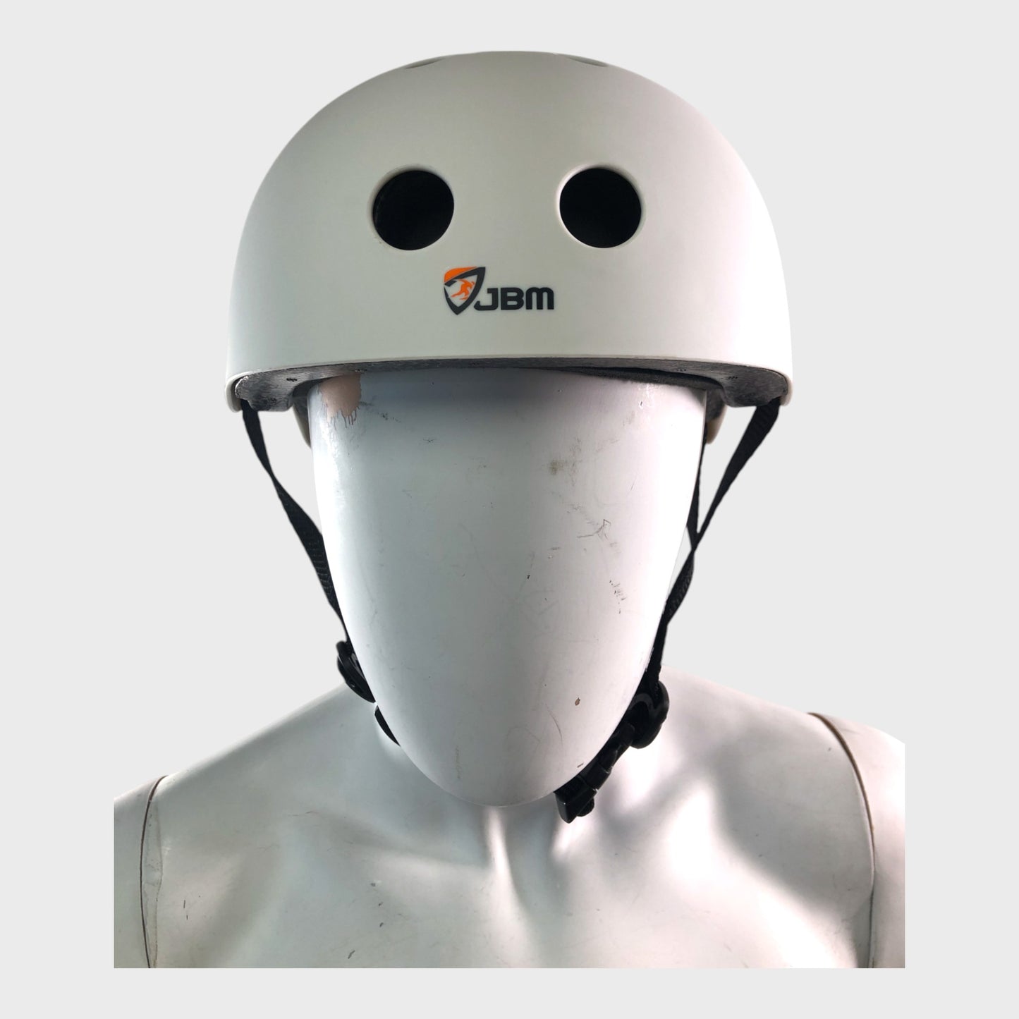 White JBM Bike and Skate Helmet