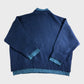 ROKSANDA Women's Jumper XL Blue Ribbed Knit Polyester Nylon Sweater