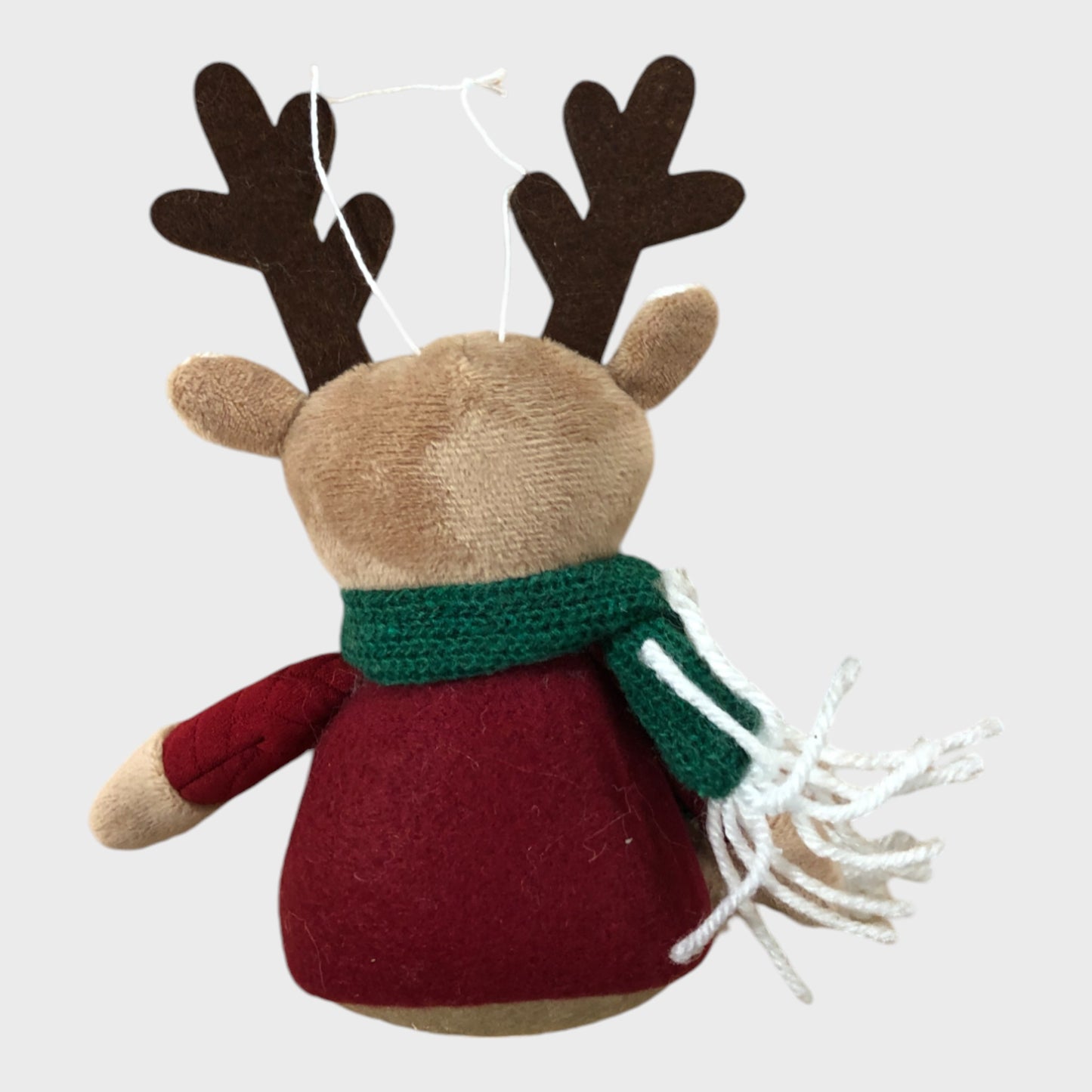 Plush Reindeer Christmas Decoration